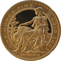 2005年 1OZ精制金币正面