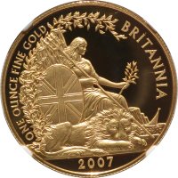 2007年 1OZ精制金币正面