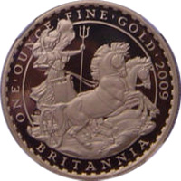 2009年 1OZ精制金币正面